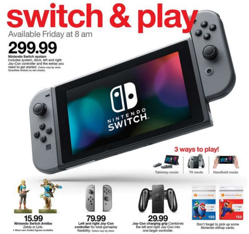 target nintendo switch deal