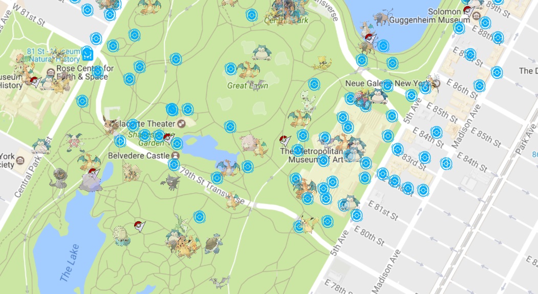 the best offline map for pokemon go