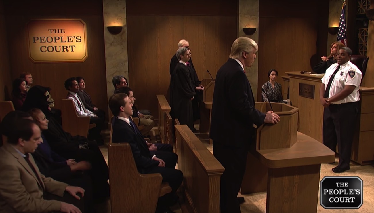 SNL Donald Trump appeals immigration ban ruling at The 