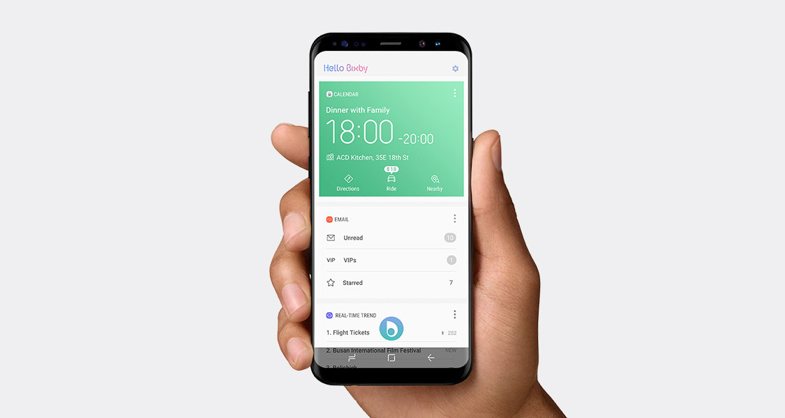 bixby galaxy a40