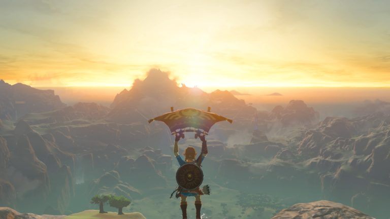 The Legend of Zelda: Breath of the Wild on Nintendo Switch.