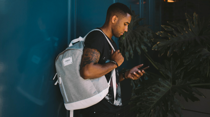 Kickstarter charging backpack