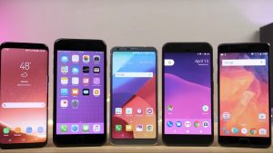 Galaxy S8 vs. iPhone 7 Plus vs. LG G6 vs. Google Pixel: Speed Test Galaxy S8 vs. iPhone 7 Plus vs. LG G6 vs. Google Pixel: Speed Test