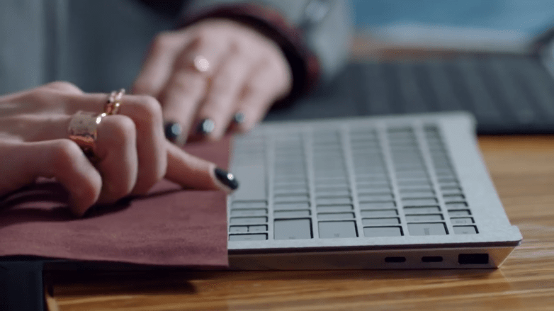 An early version of the Surface Laptop didn't have the ...