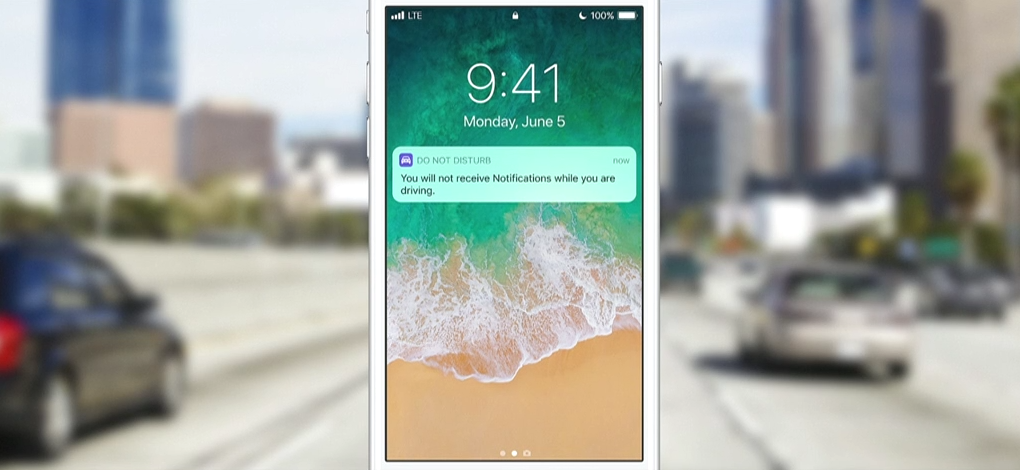 iOS 11 do not disturb while driving