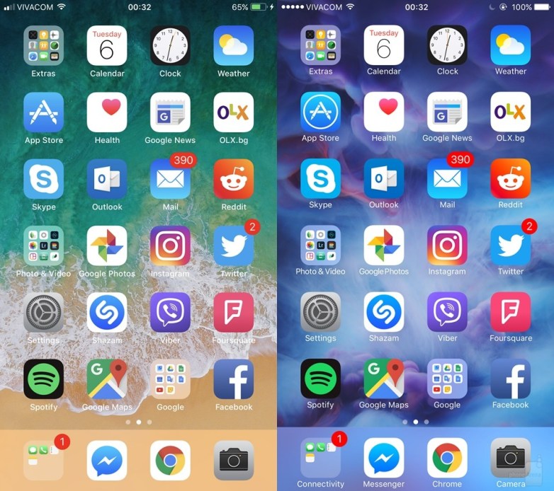 Какой ios на iphone 10