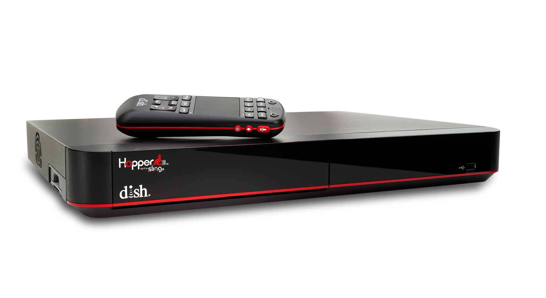 Dish network hopper with sales sling