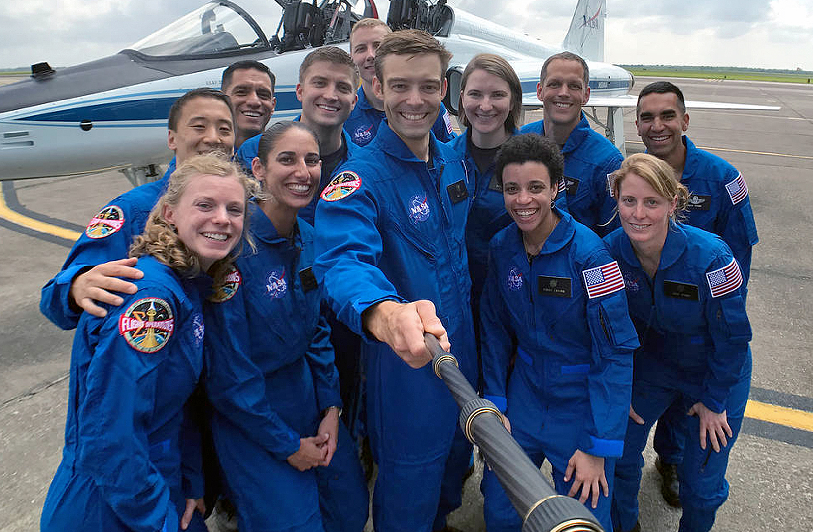 Here are NASA’s new astronauts and – oh god, say that’s not a selfie ...