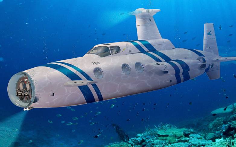 2 person mini submarine