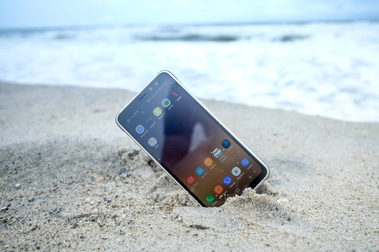 samsung s8 active android 9