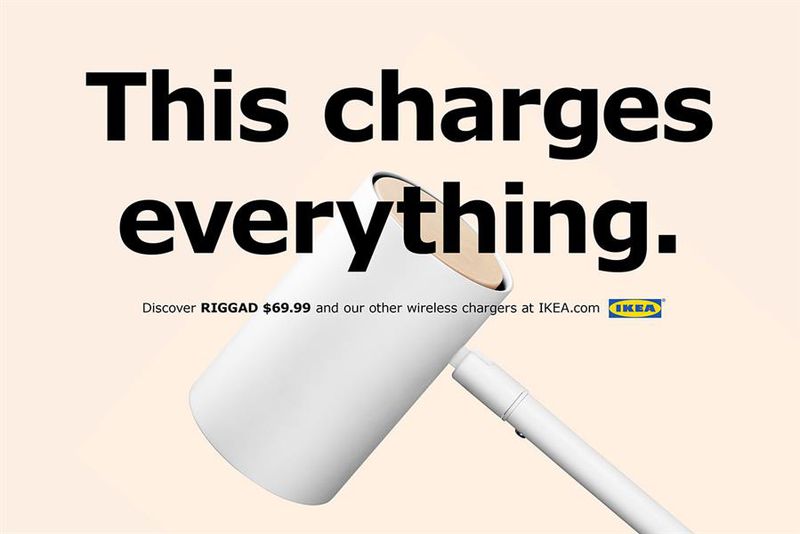 I wonder who these new Ikea wireless charging ads are ...