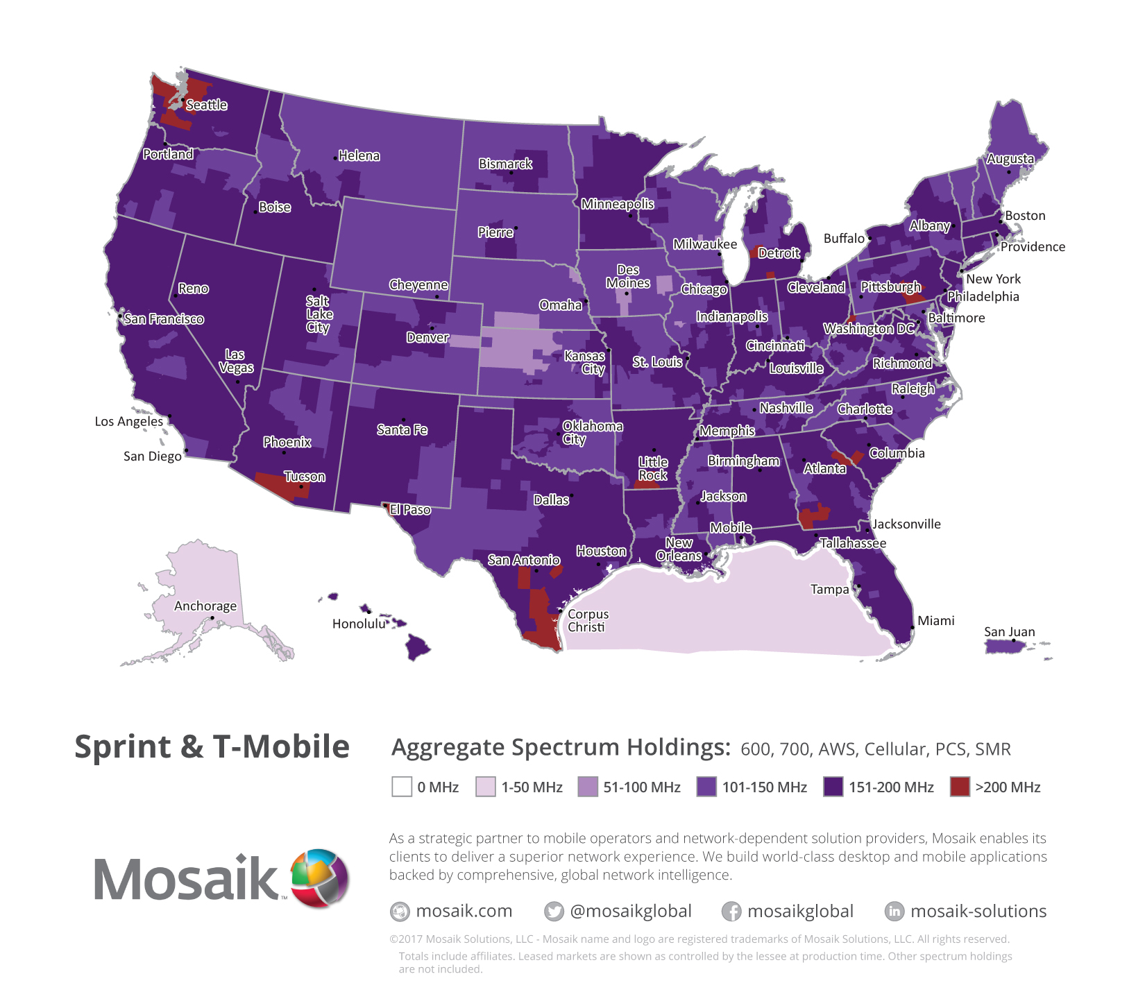 Sprint And T Mobile Coverage Map What A Combined T-Mobile-Sprint Network Would Actually Look Like