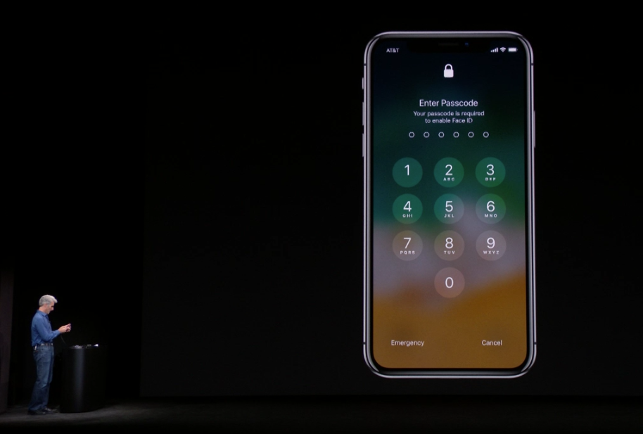 face id first phone