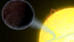 black exoplanet