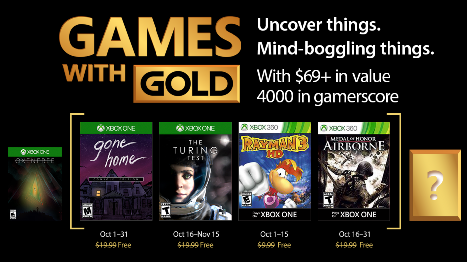 Xbox Games with Gold