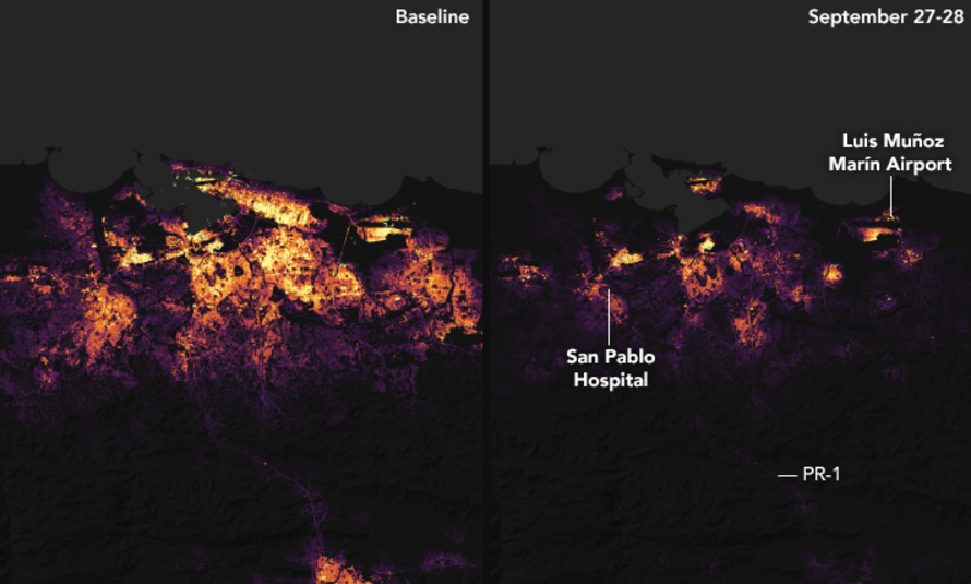 Stunning NASA Photos Reveals How Badly Hurricane Maria Damaged Puerto ...