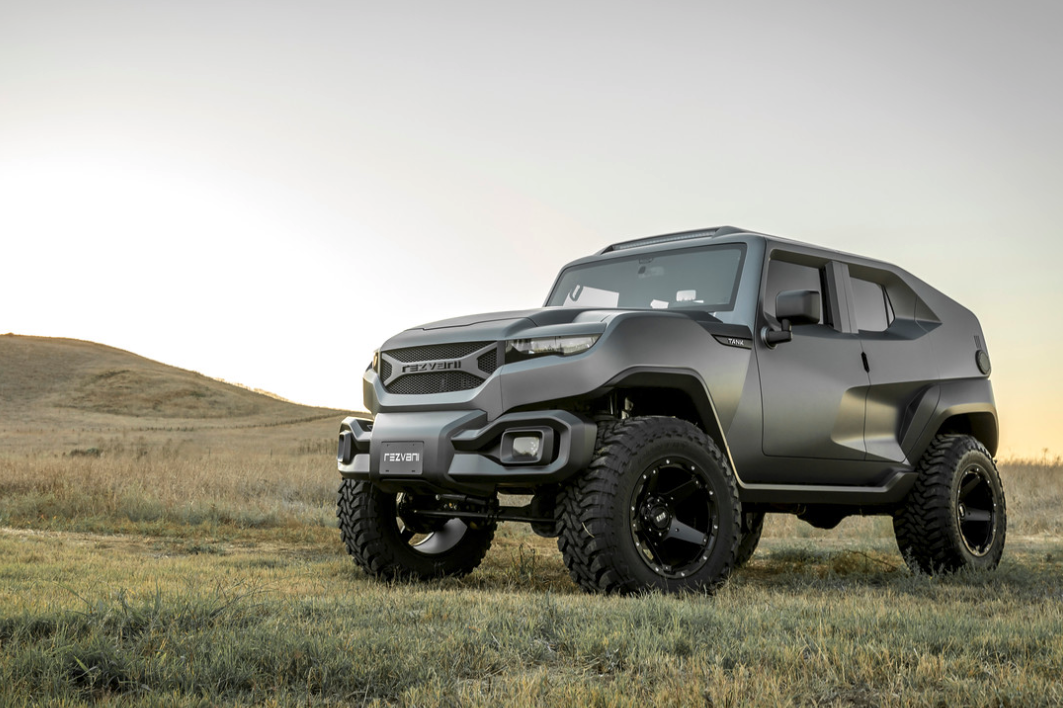 This 'tactical SUV' has bulletproof armor, thermal night vision, and a ...