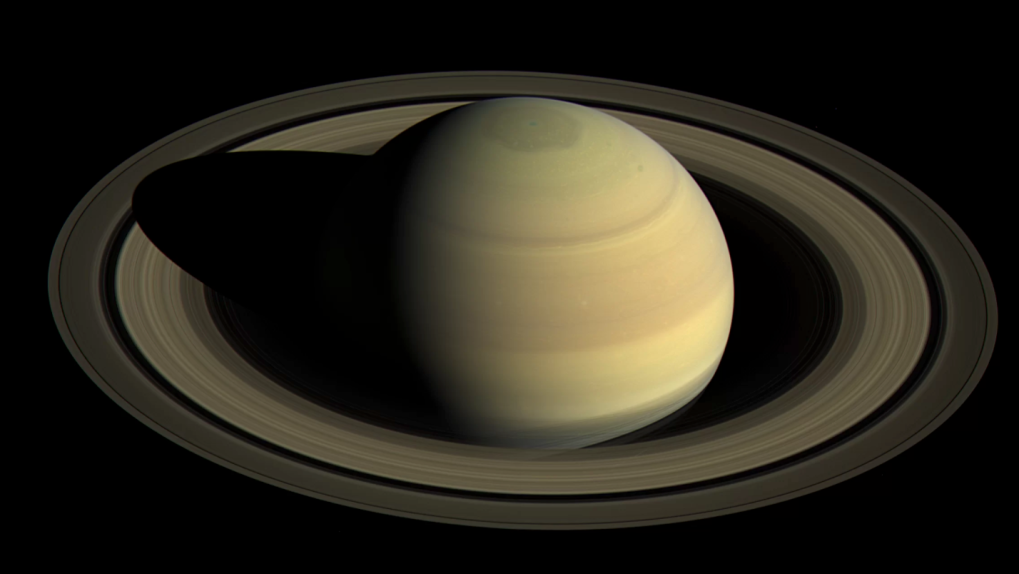 saturn rings disappearing