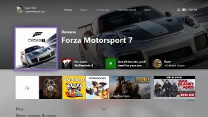Xbox One Fall Update 2017