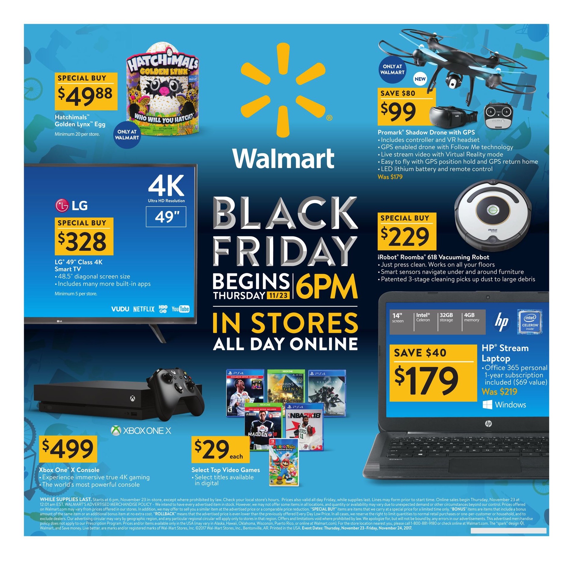 Here’s the full 36-page Black Friday 2017 ad from Walmart – BGR - What Time Can You Shop Black Friday Online Walmart