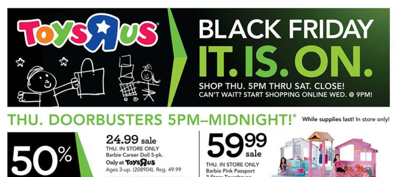 black friday toys online