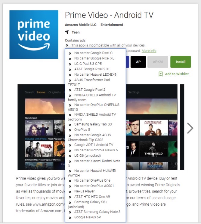 amazon prime video app macbook pro