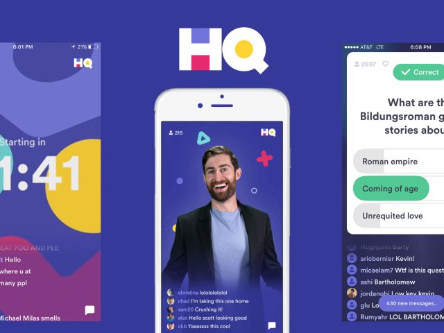 HQ Trivia back HQ Trivia back