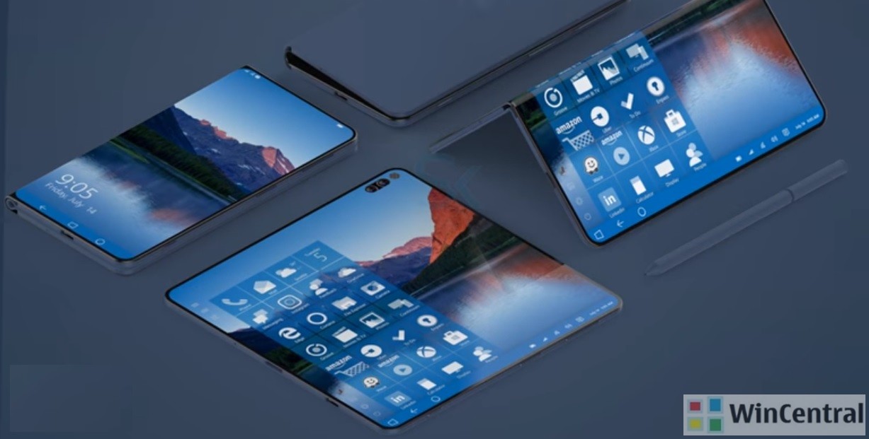 foldable phone microsoft