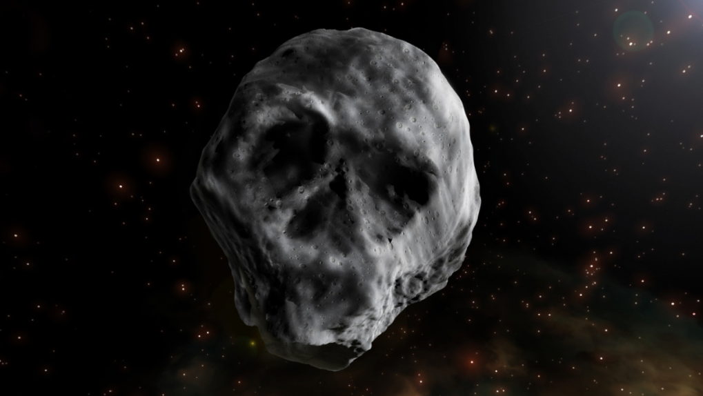 skull asteroid