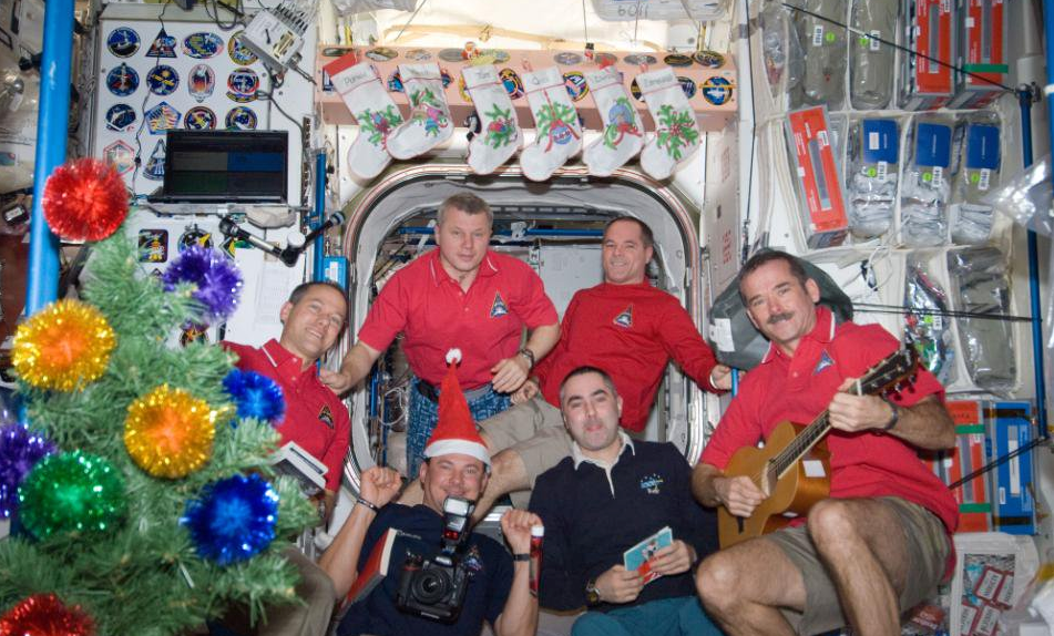 iss christmas