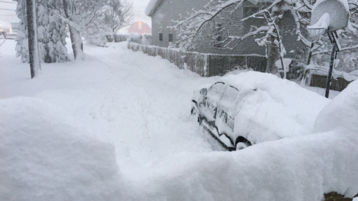 erie snow