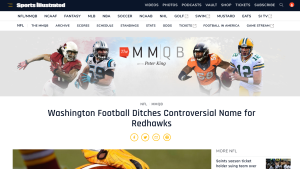 Redhawks, Redskins websites