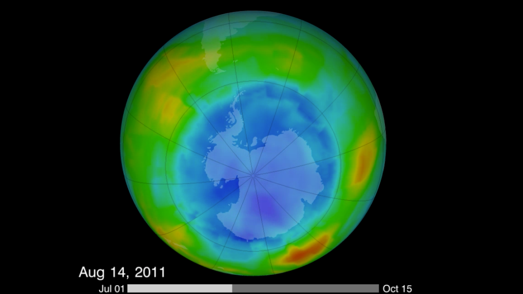 hole in ozone layer