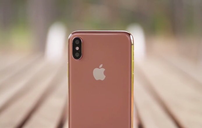 This could be our first look at Appleâ€™s new color for its 2018 iPhone X