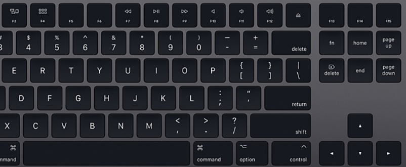 Apple event today: Space gray keyboard OMG!