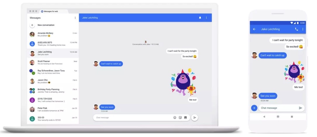 Meet Chat Another New Google Messaging Service That S Still Not As Good As Apple S Imessage Bgr