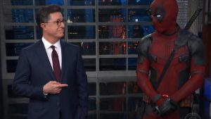 Deadpool vs. Stephen Colbert Deadpool vs. Stephen Colbert