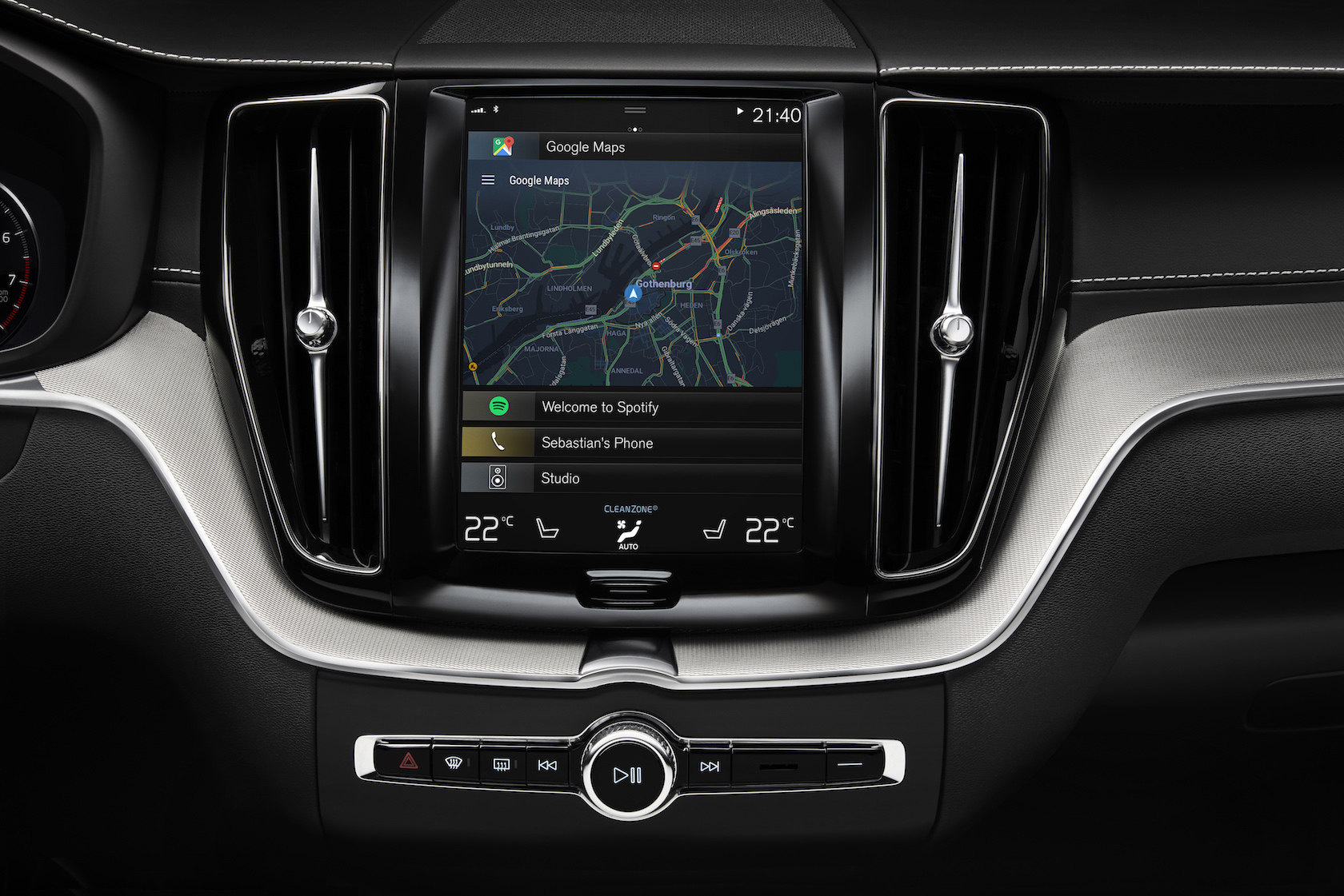 Volvo's new cars will come with the Google Assistant and Maps, even if