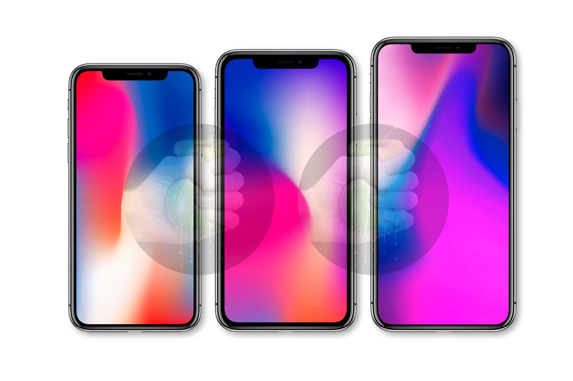 2018 iPhone X, X Plus, and iPhone 9 get compared in new images