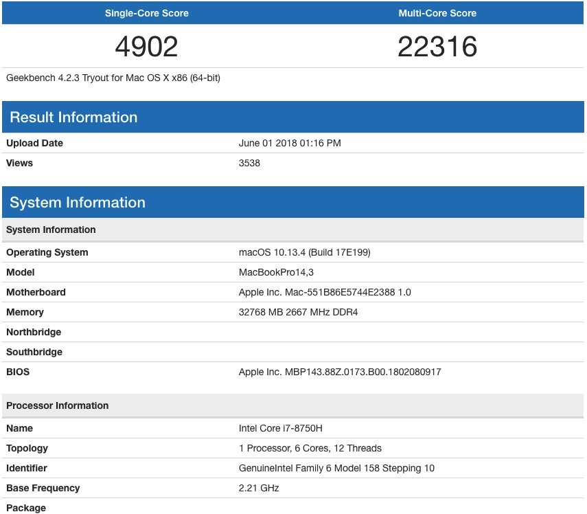 download the last version for apple Geekbench Pro 6.1.0