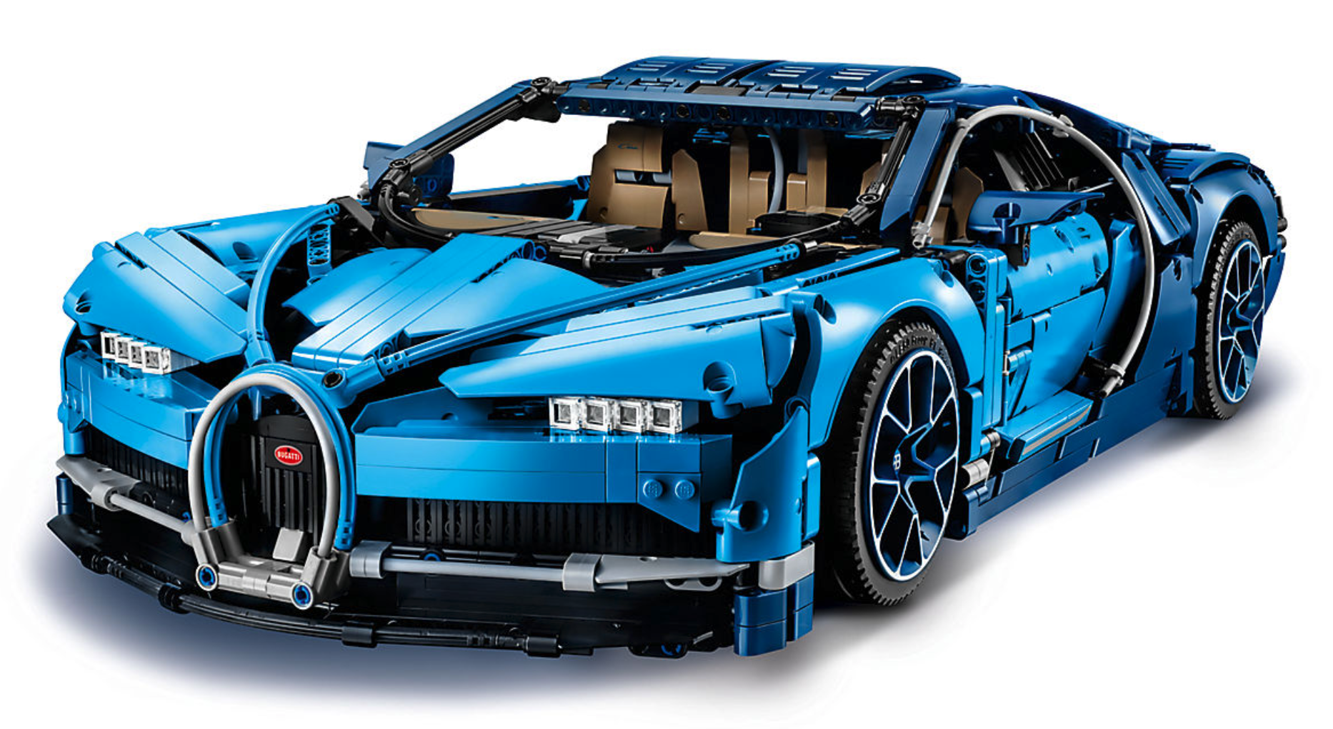 Lego's 2018 Bugatti Chiron kit has functioning ...