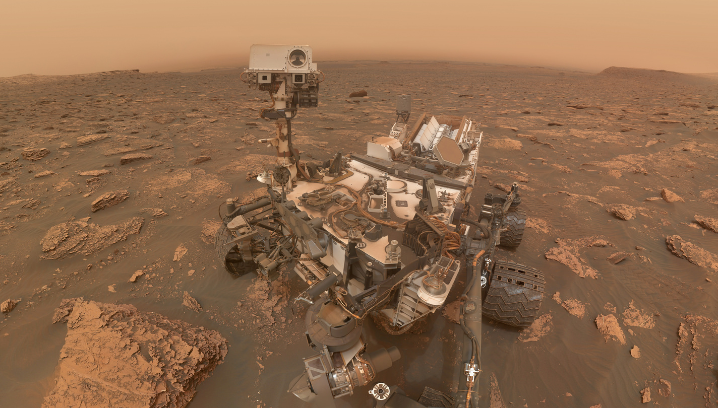 mars dust storm curiosity 
