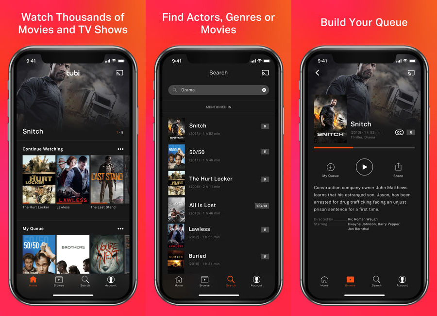 apps to watch free movies on iphone