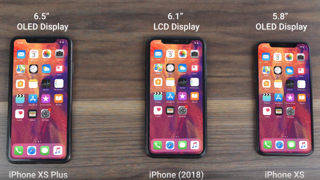 Hands-on video shows just how massive the 2018 iPhones are going to be
