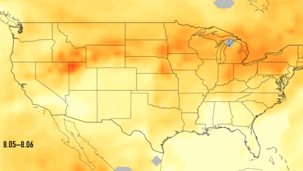 wildfire carbon monoxide