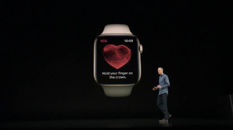 does apple watch 4 take blood pressure
