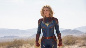 Captain Marvel in first MCU movie.