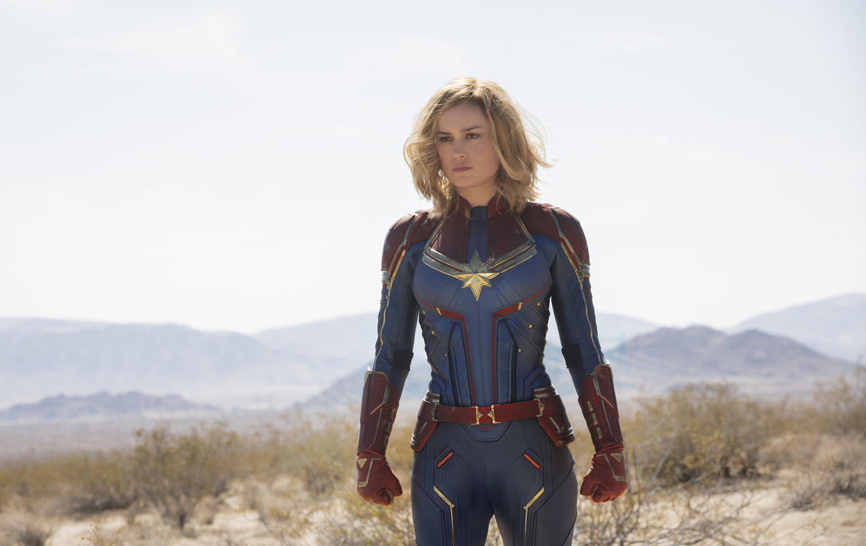 Captain Marvel di film MCU pertama.