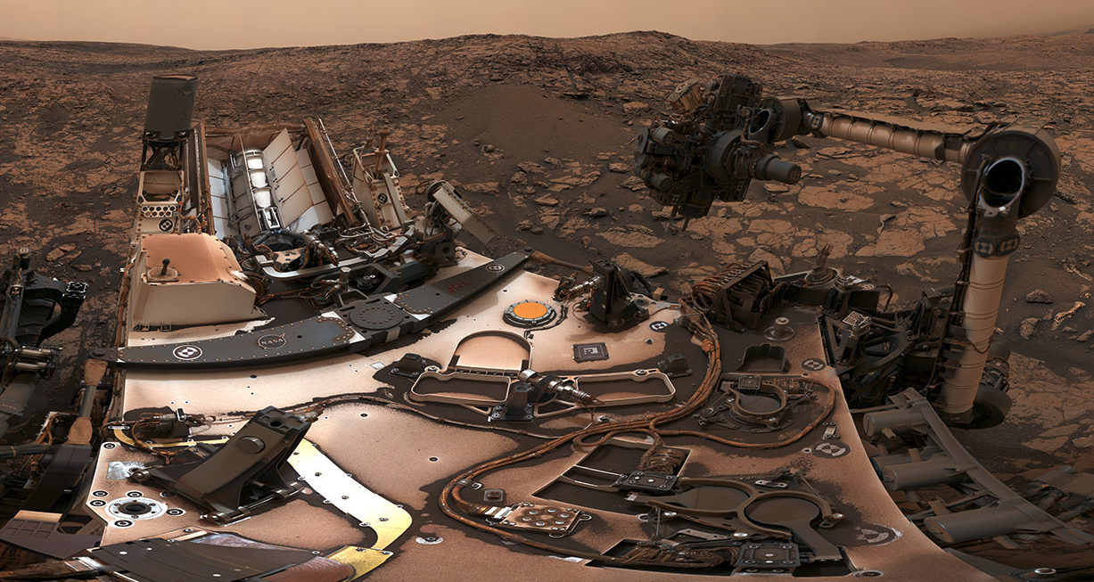 Nasa S Curiosity Rover Just Snapped A Stunning 360 Degree Panorama Of Mars Bgr