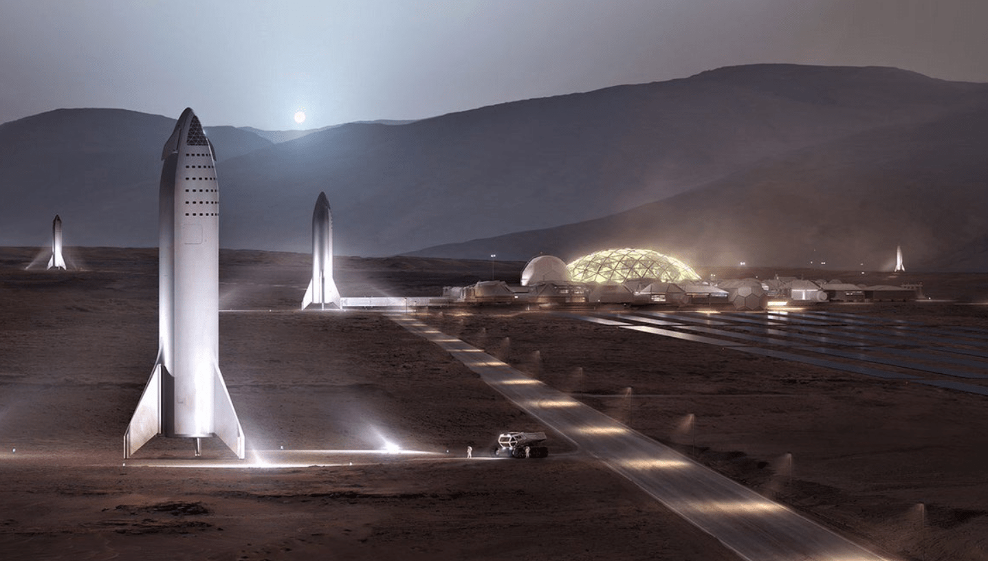 Elon Musk shows off concept for SpaceX Mars base, says it could be underway by 2028 – BGR